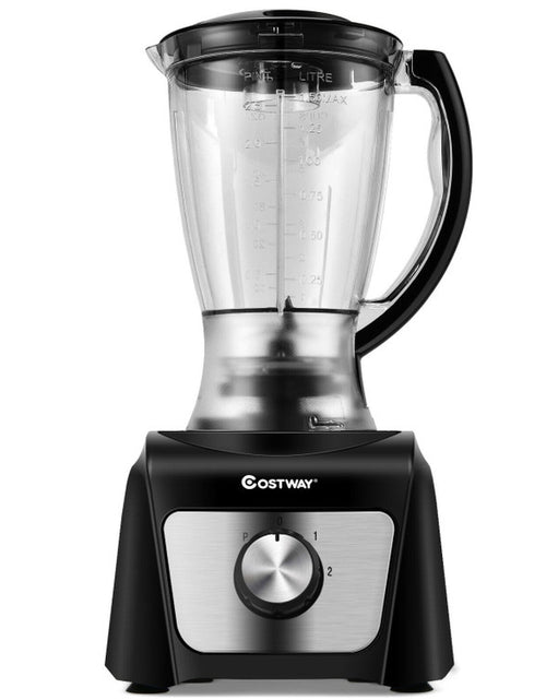 Load image into Gallery viewer, 8 Cup Food Processor 500W Variable Speed Blender Chopper with 3 Blades
