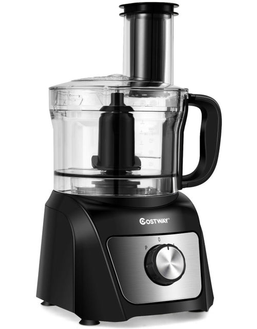 Load image into Gallery viewer, 8 Cup Food Processor 500W Variable Speed Blender Chopper with 3 Blades
