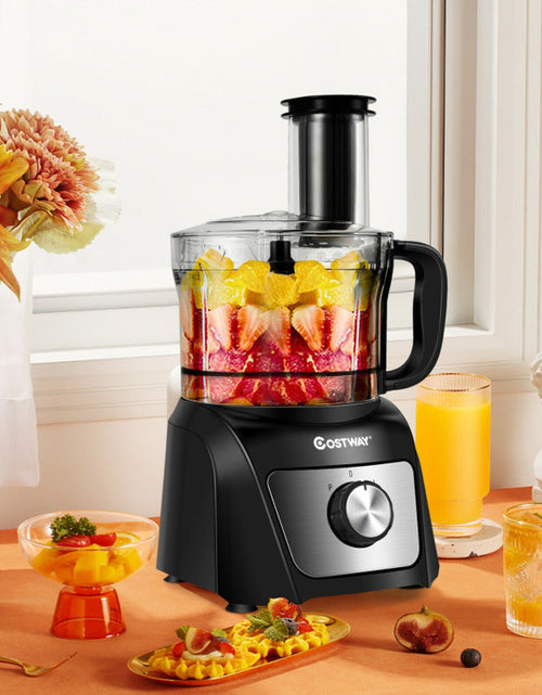 Load image into Gallery viewer, 8 Cup Food Processor 500W Variable Speed Blender Chopper with 3 Blades
